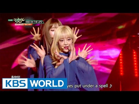 MelodyDay (멜로디데이) - KISS ON THE LIPS [Music Bank / 2017.03.03]
