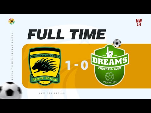 HIGHLIGHTS | ASANTE KOTOKO VS DREAMS FC | 2025-26 GHANA PREMIER LEAGUE