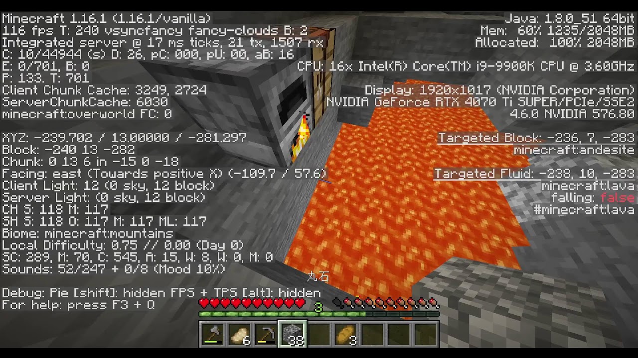 こっそりマイクラRTA練習　エンド要塞物資揃えるまで目標