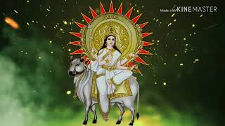 Navratri Ashtami Maa Gauri status