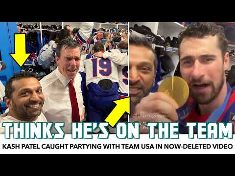 Kash Patel Caught Partying With Team USA In Now-Deleted Video