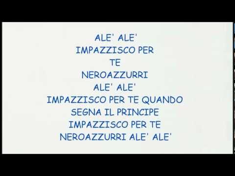 Impazzisco per te-testo