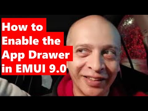 How to enable the App Drawer on Huawei's EMUI 9.0