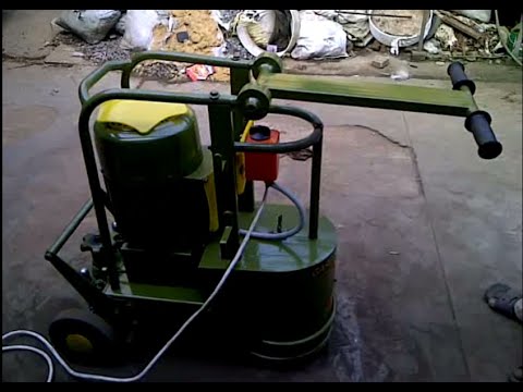 Manual 3 hp granite floor polishing machine