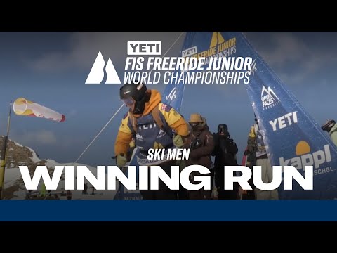 Winning Run Ski Men: Hamish Henderson – YETI Junior World Championships Kappl 2026