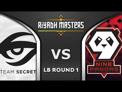 SECRET vs 9 PANDAS - $500,000 PLAYOFFS ELIMINATION - RIYADH MASTERS 2023 Dota 2 Highlights