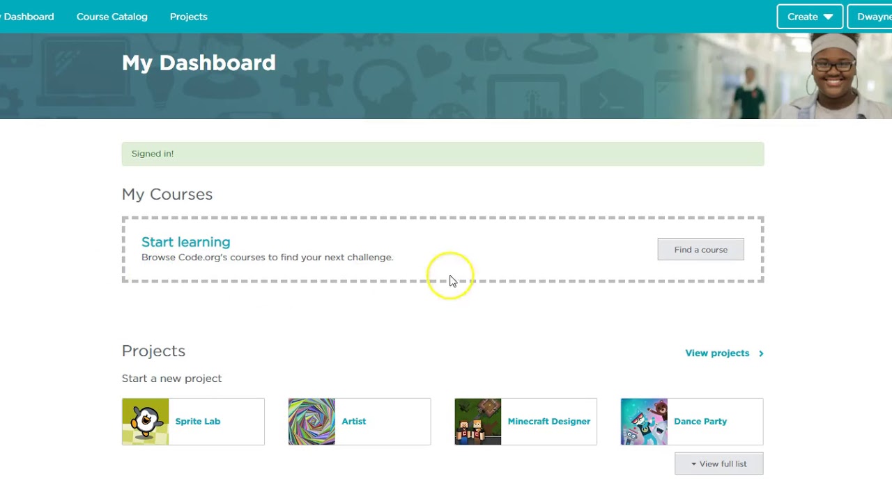 Accessing Code.org via Clever