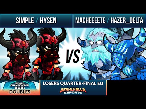 Simple & Hysen vs Macheeeete & Hazer Delta - Losers Quarter-Final - BCX Doubles 2021 - EU 2v2