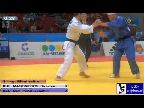 Sirazhudin Magomedov (RUS) - Joachim Bottieau (BEL) [-81kg]