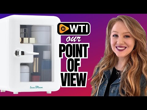 Iceblue Skincare Fridge with Viewing Window - WTI product video review