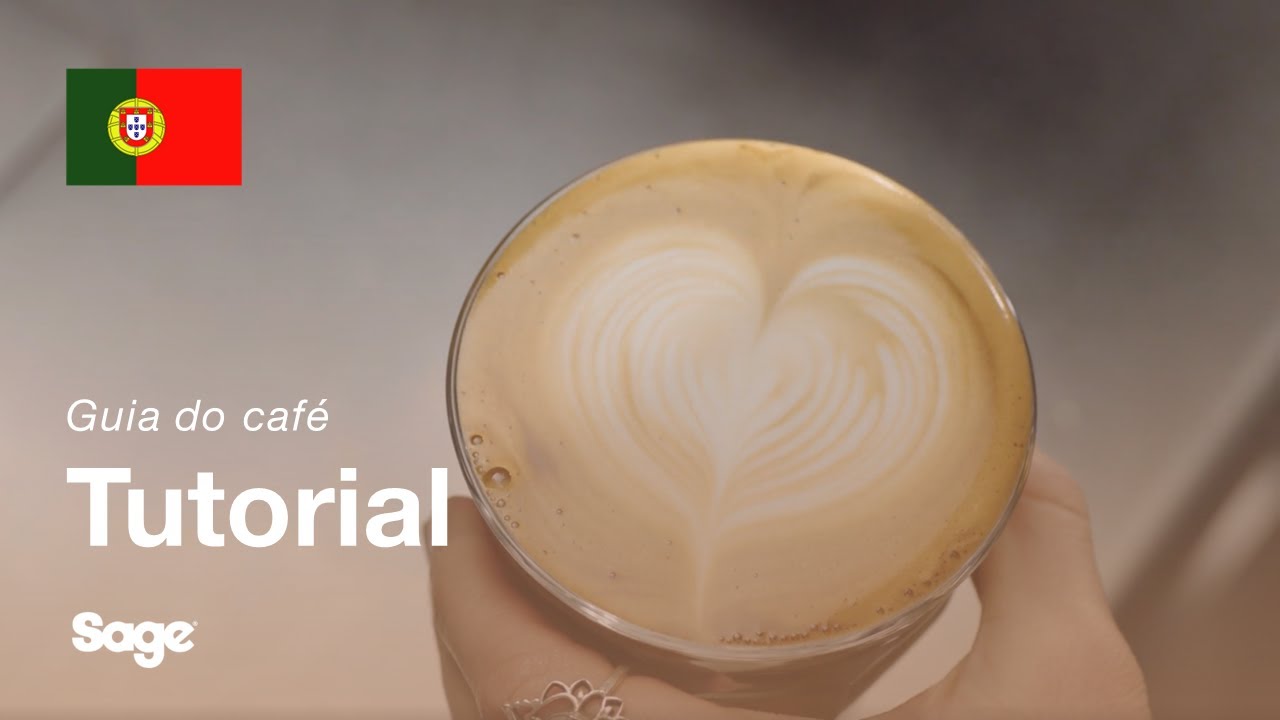 Tutorial de guia de café Breville - Como criar arte do leite: o coração