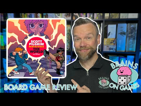 Brains On Games: Scott Pilgrim Miniatures The World Review