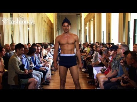 Andrea Incontri Men Spring/Summer 2014 Show | Milan Men's Fashion Week MFW | FashionTV