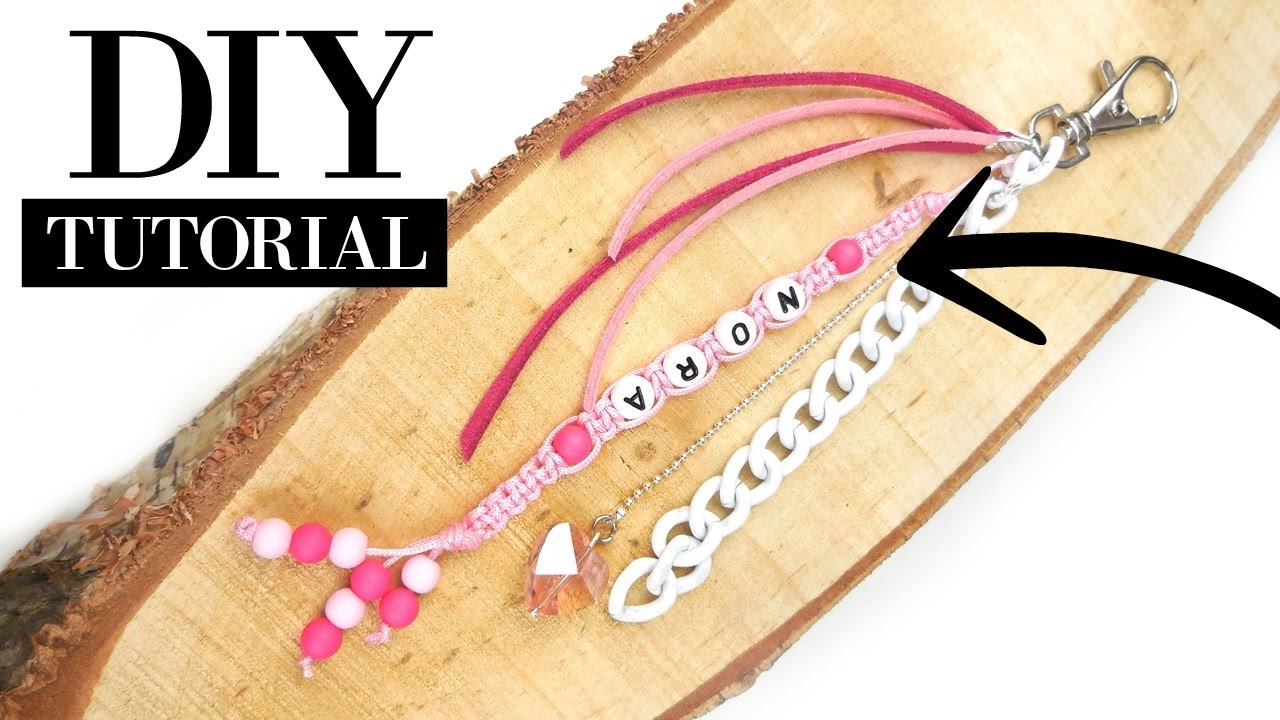 Hoe Maak Je Zelf Een Macramé Sleutelhanger -  Video Workshop + Materialen