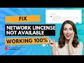 HOW TO FIX NETWORK LINCENSE NOT AVAILABLE Error 0 0 0