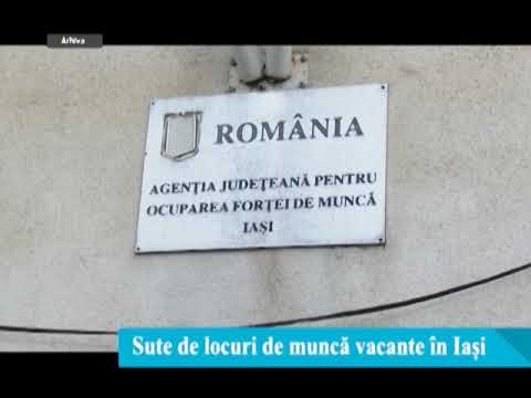 Sute de locuri de muncă vacante în Iași