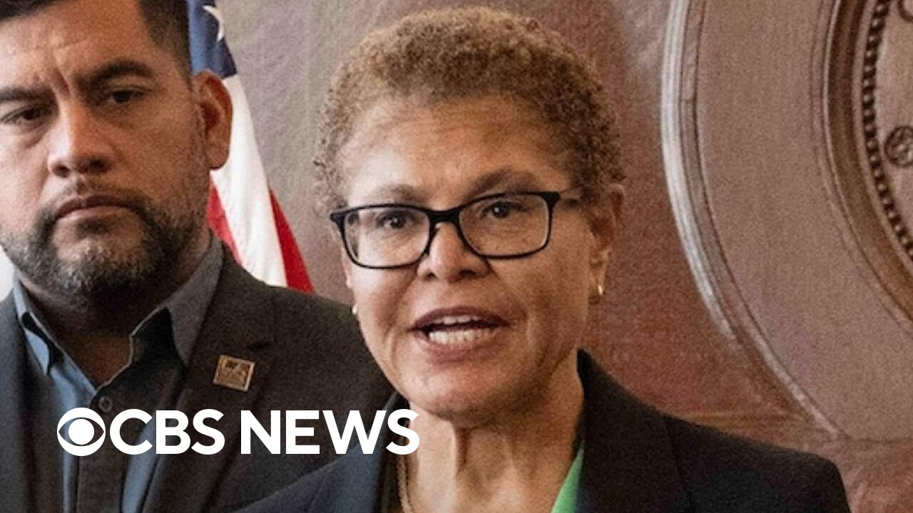 L.A. Mayor pressed over why she is removing Fire Chief Kristin Crowley