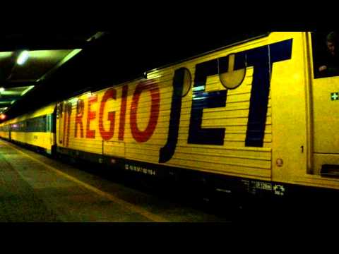 IC 1017 Regiojet.. aneb jak se zpožďuje vlak