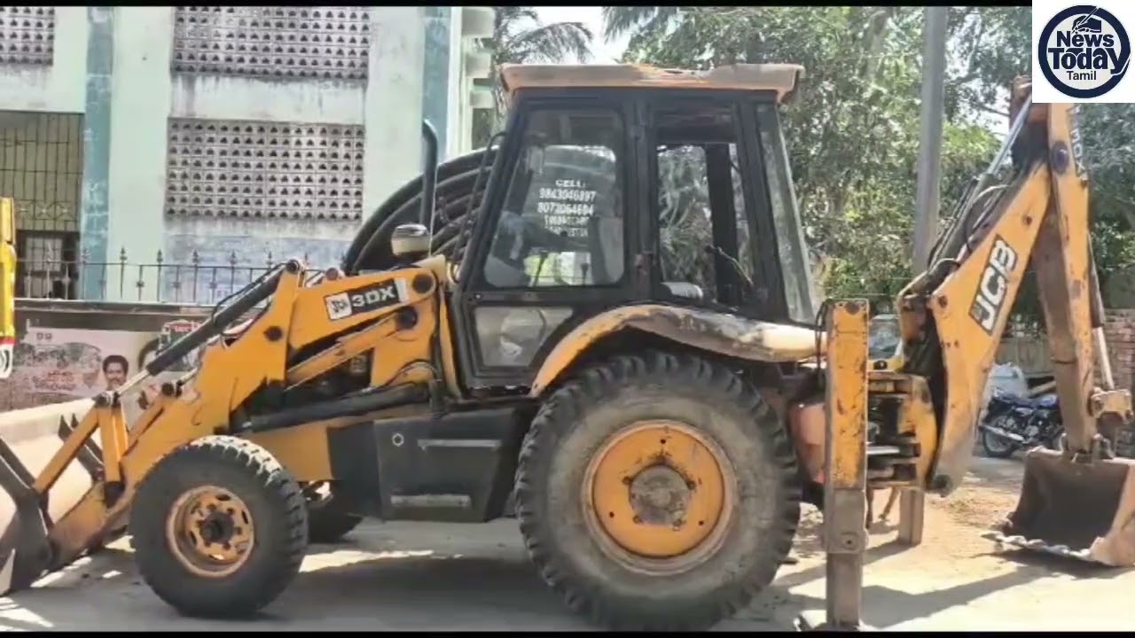 அனுமதியின்றி மண்ணெடுத்த ஜேசிபி மற்றும் லாரி பறிமுதல்.