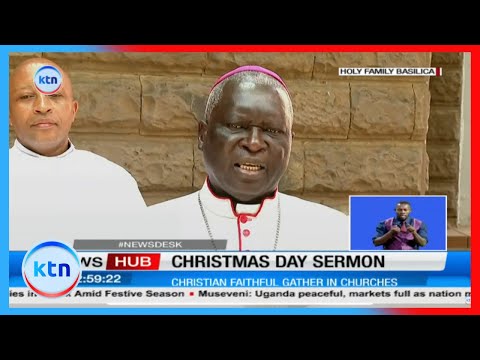 Christian faithful gather in churches nationwide to mark Christmas Day
