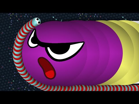 SLITHER.IO - EPIC SLITHER.IO SNAKE GAMEPLAY - AMONG US SKIN VS MARIO SKIN - RECORD