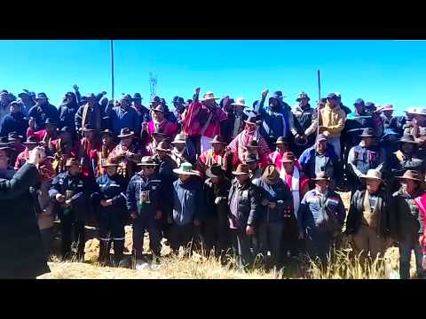 Oruro Municipios inicia contundentes bloqueos y exigen la renuncia de Rodrigo Paz