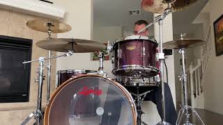 Video thumbnail for 2012 Ludwig ClubDate Special Edition with Cherry/Gum shells and full round over edges by Sun Coast Custom