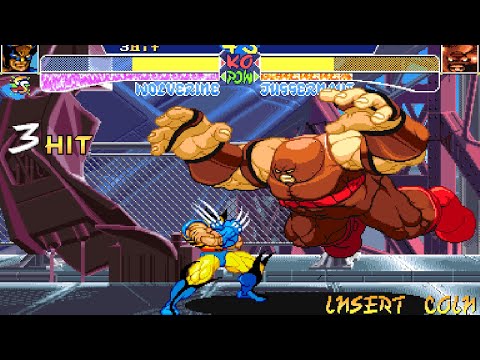 X-Men: Children of the Atom Longplay (Arcade) [QHD] [Wolverine]