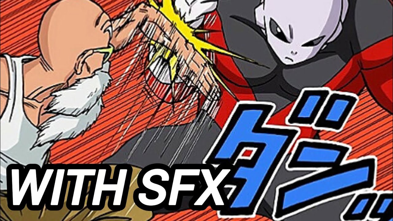 Master Roshi's Ultra Instinct? Master Roshi vs Jiren | With SFX | Dragon Ball Super Manga | Color