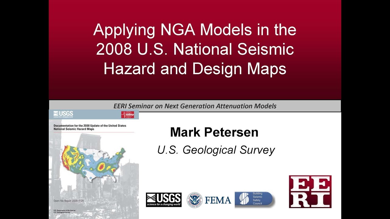 Applying NGA Models in the 2008 U.S. National Seismic Hazard and Design Maps