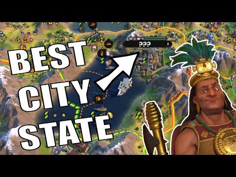 Civ 6 | I've Changed My Mind - THIS Is The Best City State (#3 Deity Inca Civilization VI)