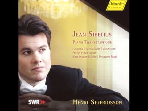 Sibelius  Karelia Suite  for piano solo