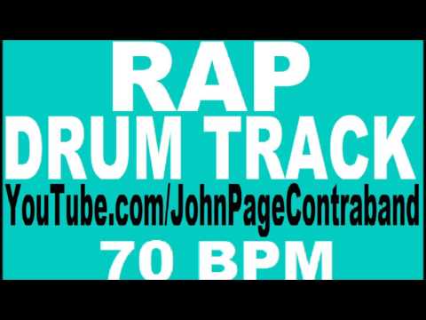 Rap Drum Track 70 bpm DRUMS ONLY