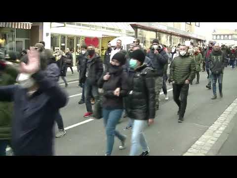 Schweinfurt Corona Demo 27 03 2021