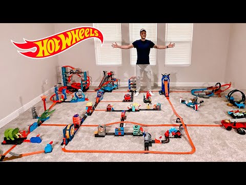 MONTEI UMA CIDADE GIGANTE DA HOT WHEELS CITY - Família Brancoala