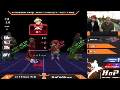 [Haunted House of Paign 10/31/15] PM Doubles Ox & Shazzo vs. C# & YYAP