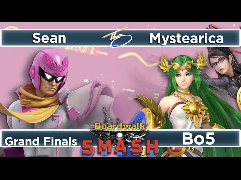 Sean (C. Falcon) v Mystearica (Bayonetta,Palutena) | Grand Finals!! - Boardwalk Smash #40 SSBU CFL