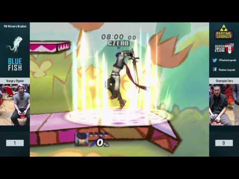 BLUE FISH PM: Champior Zero (Ike) vs Hungry Pigeon (Olimar)