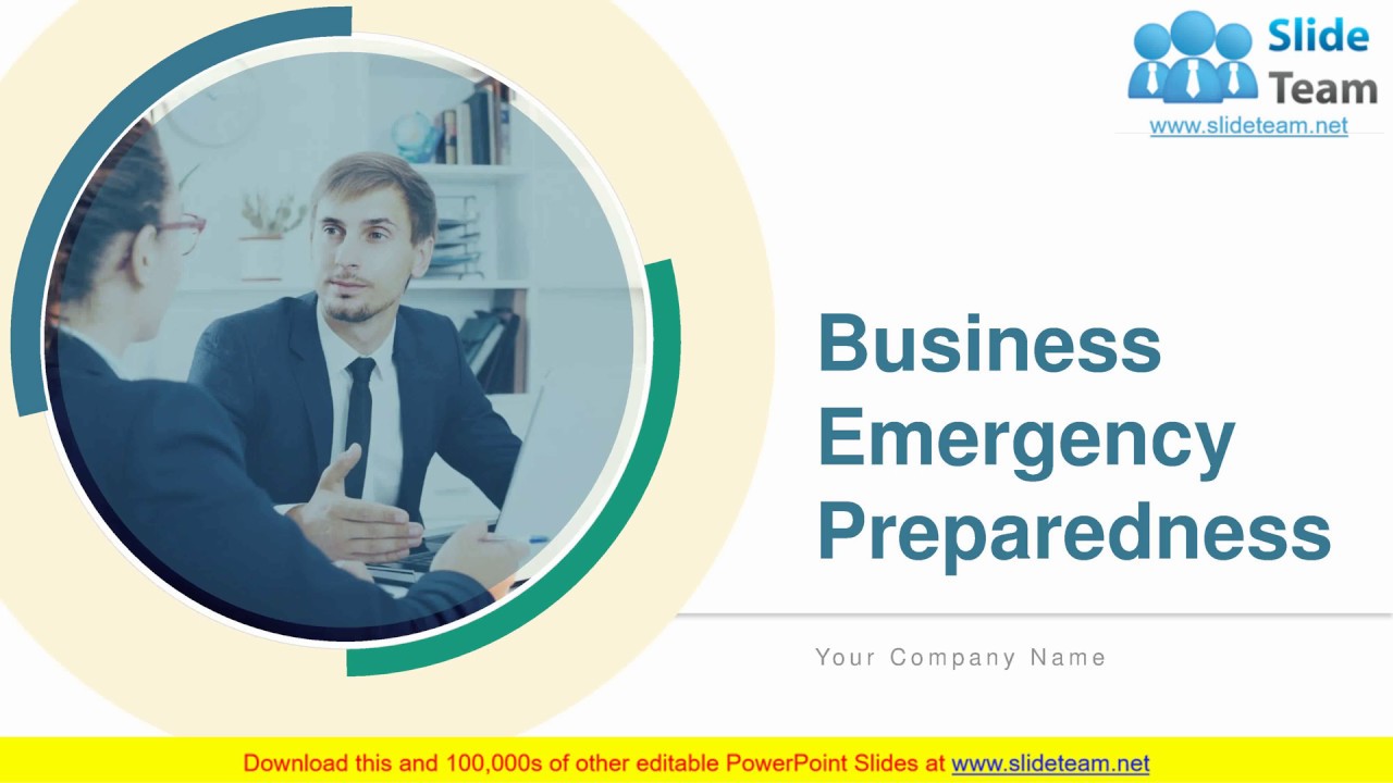 Business Emergency Preparedness PowerPoint Presentation Slides