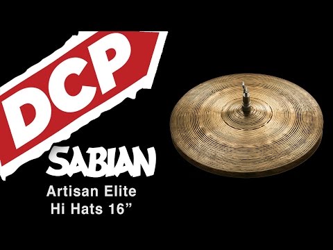 Sabian Artisan Elite Hi Hat Cymbals 16" 1094/1455 grams - A1602EN