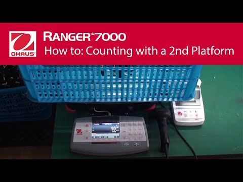 Jak skonfigurować zestaw dwuplatformowy w wagach OHAUS z serii Ranger 7000 (idealna funkcja dla branży logistycznej oraz automotive)