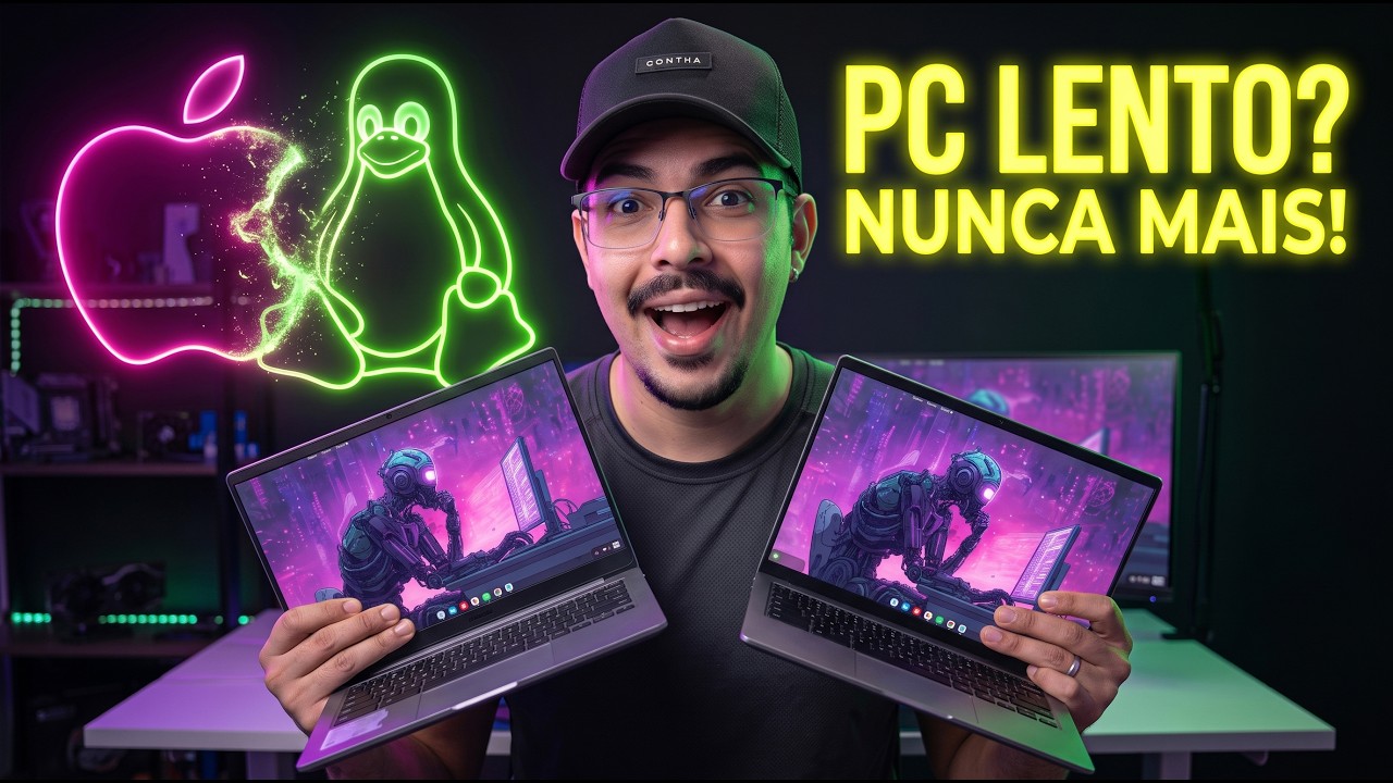 Instalei esse SISTEMA de 1.3GB de RAM e meu PC Velho Renasceu! DESERT OS 5.5