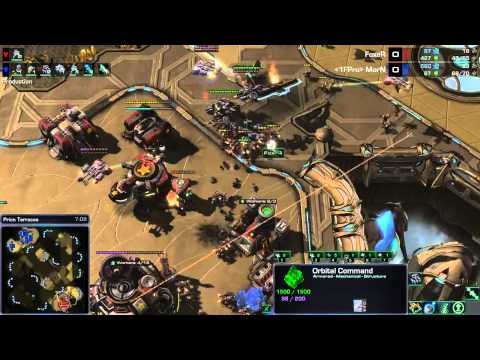 SC2 Legacy of the Void - FoxeR (T) VS MorN (T) on Prion Terraces