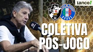 🔴 AO VIVO | COLETIVA PÓS JOGO - VASCO X AUDAX ITALIANO - COPA SUL-AMERICANA - COM PRÉ-JOGO