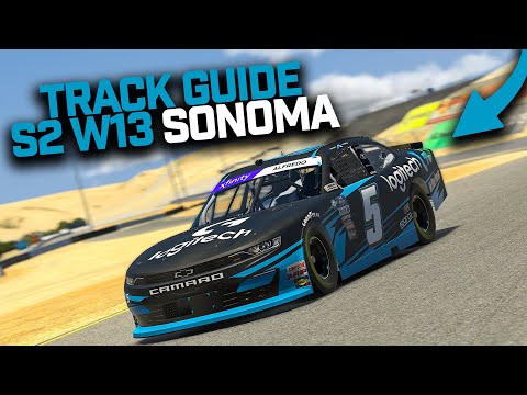 iRacing Weekly Track Guide - Season 2 Week 13 Sonoma Raceway