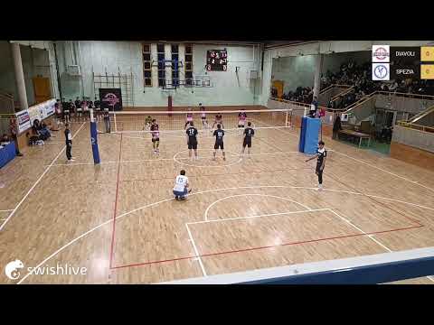 10/01/2026 Campionato Pallavolo serie  B maschile DIAVOLI  VS SPEZIA