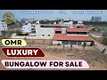 ID 1709 Luxury Bungalow For Sale In OMR Swimming Pool Gym Home Theatre Genset