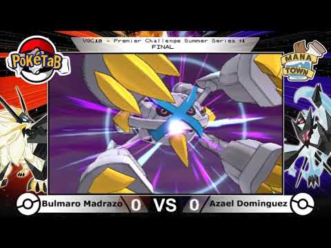 Bulmaro Madrazo VS Azael Dominguez - FINAL VGC18 Premier Challenge Summer Series #1