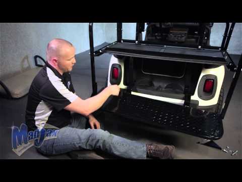 Rear Seat Kit will fit *E-Z-Go® *RXV® | How to Install Video | Madjax® Golf Cart Accessory