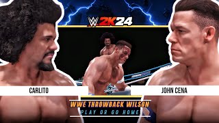 🎯WWE 2K24 | Carlito vs John Cena: Epic Showdown | Full Match | WWE Smackdown